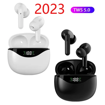 2023 TWS Fone Bluetooth Slúchadlá Bezdrôtové Slúchadlá LED Displej Štuple do Mic Bezdrôtový Headset Bluetooth pre iPhone Xiao