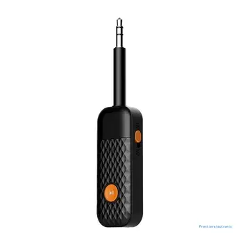 Prenosné Bezdrôtové Bluetooth-kompatibilné 5.2 Vysielač 3.5 mm Jack Lossless Hands-free Hifi-Stereo Slúchadlá Adaptér DropShipping