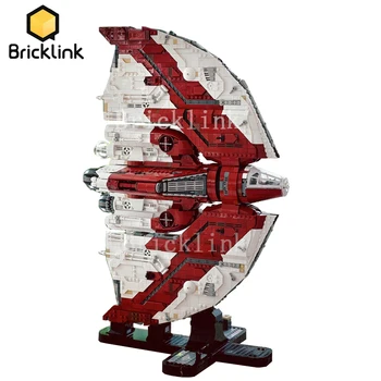 Bricklink Battleship Priestor Wars Zbraň UCCS T6 Kyvadlová So Stojanom Loď Sady 75362 Stavebné Bloky Dieťa Hračky Vianočný Darček