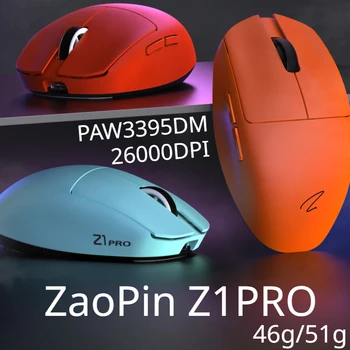 Z1PRO 2.4 G Myši Ľahký Dizajn Hry Myš Vybavená PAW3395DM Senzor s Maximálnym 26000DPI Stredné Malé Ruky Myš