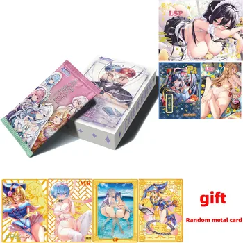Liga Dievok Box Waifu Karty Bohyne Príbeh Zbierky Karty Anime Girl Party Plavky, Bikiny Doujin Hračky A Záľuby Darček