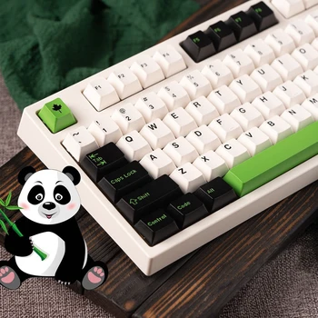 GMK panda keycaps Cherry profil ABS Doubleshot 172keys pre MX Mechanické Prepínanie klávesnice