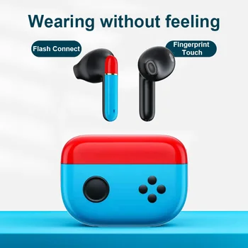 Bluetooth Bezdrôtové Slúchadlá Cartoon Slúchadlá In-Ear Slúchadiel do uší Hluku-Poradenské TWS Herné Slúchadlá pre Prepnúť Farbu, Dievčatá