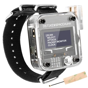 Wifi Deauther Sledovať V3 ESP8266 Programovateľné Vývoj Doska Nositeľné Smartwatch OLED/Control/Test Nástroj VEĽA
