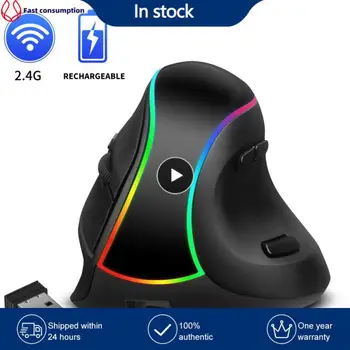 Pohodlné Uchopenie Ergonomic Desktop Vzpriamenej Myš 2,4 ghz Vertikálne Vertikálne Hernej Myši Plnenie Wireless Mouse vo Vzpriamenej polohe Myši