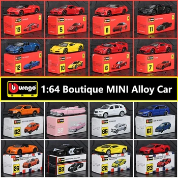 1:64 Série Bugatti Ferrari 599 GTO Zliatiny Modelu Auta Diecasts & Hračky Hračky Vrecku Auto Dekorácie Dieťa, Hračky, Darčeky Chlapec Hračka