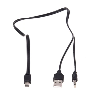 3,5 mm Aux USB2.0 Male Mini 5 Pin USB Prenosný Reproduktor Audio