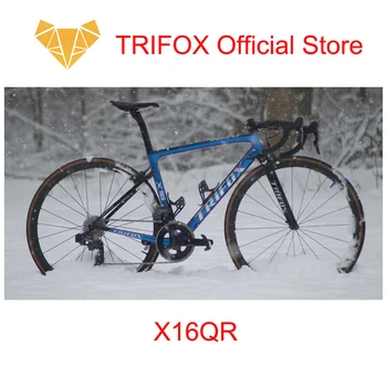 TRIFOX Oficiálneho Obchodu Full Carbon Fiber Bicykle Dostupné Veľkosti (44/49/52/54/56 /58Cm) Požičovňa Max Kolesá & Pneumatiky Veľkosť Rámu X16
