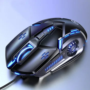 Silver Eagle G5 Stlmiť Wired Mouse Šesť Tlačidiel Svetelná Hra E-Športové Stroje Príslušenstvo K Počítačom Cezhraničné Dodanie
