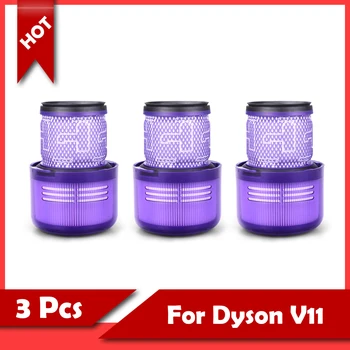 3 ks Pre Dyson V11 HEPA Filter Kompatibilný s Vysávač Dyson Náhradné Filtre