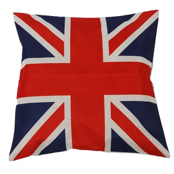 Britský Vintage Štýl Vlajka Únie Hodiť Vankúš, Obliečka Na Vankúš
