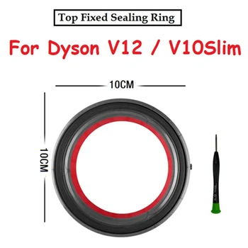 Pre Dyson V12 V10 Slim Vysávač Prachu Bin Top Pevné Tesniaci Krúžok Nahradenie Prachu Vedro Filter Cleaner Odpadky Box