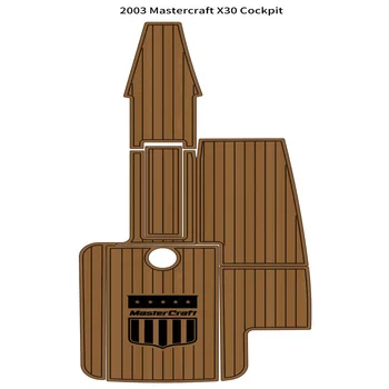2003 Mastercraft X30 Kokpitu Pad Loď EVA Pena Faux Týk Palube Rohože Podlahy