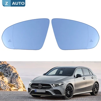 Kúrenie Spätné Zrkadlo Na Mercedes-Benz A-Class W177 W178 CLA 2018-2020 Kúrenie Paralelné Blind Spot Pomocné Funkcie Objektív