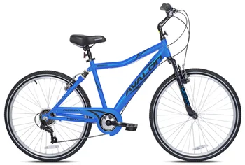 Bicykel 26 Pohodlie-Hybrid Mužov Bicyklov, BlueUnisex bicykle