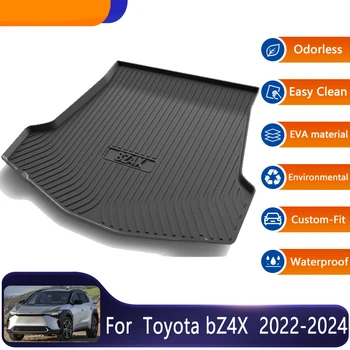 Kufri Mat Pre Toyota bZ4X 2022 2023 2024 Auto Jednoduché Čistenie Kmeňa Rohože Poschodí Zásobník Boot Ochranné Podložky Príslušenstvo TPE Materiálu