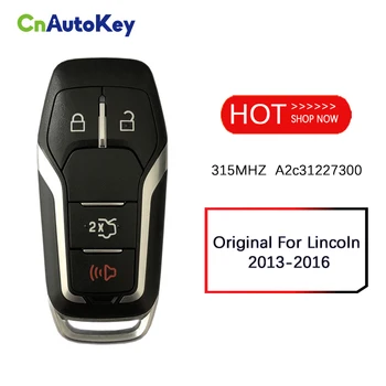 CN093007 Pôvodného ORIGINÁLNEHO Kľúča Pre Lincoln MKZ MKC MKX Smart Keyless Diaľkové Tlačidlo 315MHZ 49 Čip FCCID M3N-A2C31227300