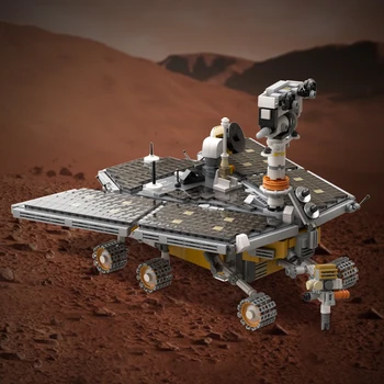 Priestor Série Mars Rover Stavebné Bloky Ducha Možnosť Rambler Program, Blok Montáž HOBBY Hračky Pre Deti, Deti Chlapec Darček