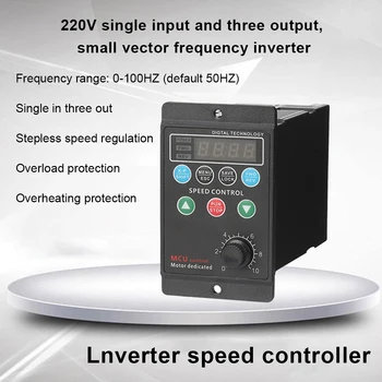 1-v-3-sa Motor Invertor Digitálny Ovládač Converter Nastaviteľný Regulátor
