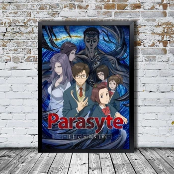 Parasyte Plagát Japonského Anime Seriálu Umenie Kryt Filmový Plagát na Stenu Maľovanie Domova (Bez Rámu)