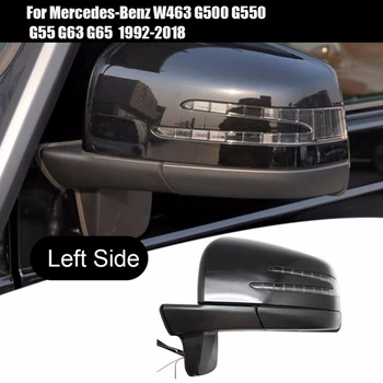 Auto Skladacie Kúrenie Blind Spot Lampy Spätné Zrkadlo Montáž Na Mercedes-Benz 92-18 W463 G500 G550 G55 G63 G65