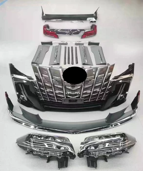 Telo Držiak pre Toyota Alphard 30 série 2016 upgrade na 35 sérii Predné Zadný nárazník Gril masku, predné svetlo zadné svetlo Auto Príslušenstvo