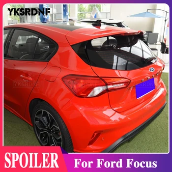 Pre Ford Focus Spojler 2019+ Focus Hatchback RS Vysoko Kvalitných ABS Materiál Auto Zadné Krídlo Penetrácia Farby Zadný Spojler STLine štýl