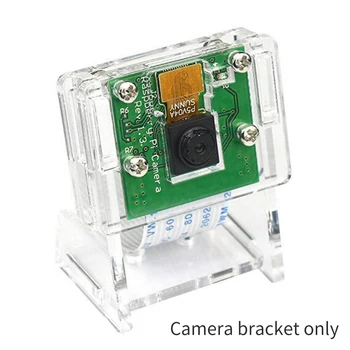 Mini Kamera Odolná Transparentný Držiak Ľahko Nainštalovať Anti Scratch Domov Non Slip Počítač, Fotoaparát Držiak Pre Raspberry Pi Nula