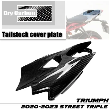 Pre Triumf Street Triple 2017-2023 2021 2022 2018 100% úplne Suché Uhlíkových Vlákien Tailstock plechový kryt Motocyklové Príslušenstvo