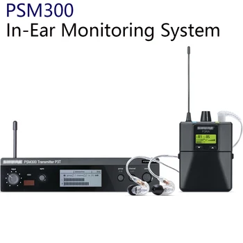 PSM300 P3RA P3T In-Ear Monitoring System Professional úrovni bezdrôtový systém Pre Kapely 100mW 24-Bitové Digitálne DSP Procesora Audio
