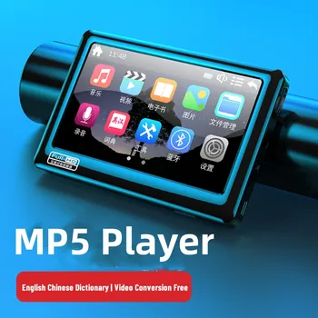 MP5 Prehrávač 4.3 palcový HD Dotykový Displej MP3 E-knihy Čítať Dlhý Pohotovostný Podpora AVI/MP4/RM/RMVB/Video Formátov Vstavaný Mikrofón