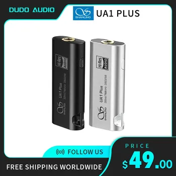 SHANLING UA1 PLUS USB DAC AMP Slúchadlový Zosilňovač dual CS43131 čipy Hi-Res Audio PCM 32bit/768kHz DSD256 Typ-C 3,5 mm