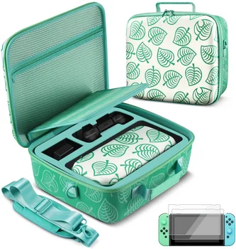 Skladovanie Vrecko Pre Nintendo Prepínač Cestovné Hard Shell Prenosný Kit Prípade 2-in1 Prenosné Travel Cestovná Kryt Hra Kazety Skladovanie