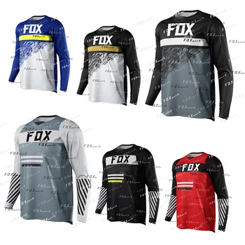 Pánske Motocross Horských Dresy Offroad DH Motocykel Jersey Motocross Sportwear MTB BATFOX Zjazdové Dresy