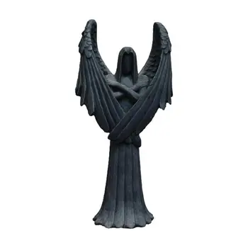 Nové Dark Angel Socha Figúrka Remesiel Záhrada Príslušenstvo Tvorivé Socha Halloween Dekorácie Desktop Úradu Rímskeho Dekor