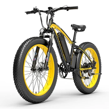 LANKELEISI XF4000 26-palcový elektrické horský bicykel tuku pneumatiky bicykli 48v 16ah lítiové batérie, klince 1000w elektrické bicykle