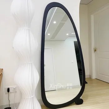 Nepravidelný Kúpeľňa Zrkadlo Moderná Obývacia Izba Dekorácie Položiek Zrkadlo Dievčatá Plné Telo Dlhé Funky Luxusné Spiegels Domáce Výrobky