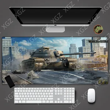 YuzuoanXL Veľké World of Tanks Podložka pod Myš Non-slip gamepad Klávesnice Pad kvalitné Hot-predaj Pad Na Ochranu Hráč Pad