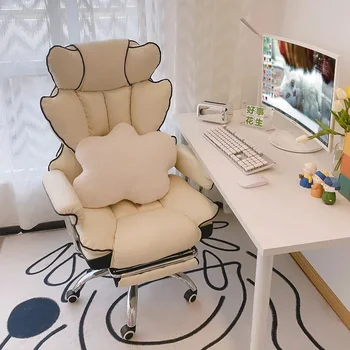 Nové Nadrozmerné pohodlné kancelárske stoličky, pohovka kreslo live počítač stoličky herné stoličky mäkký gauč kresle hráč otočná stolička