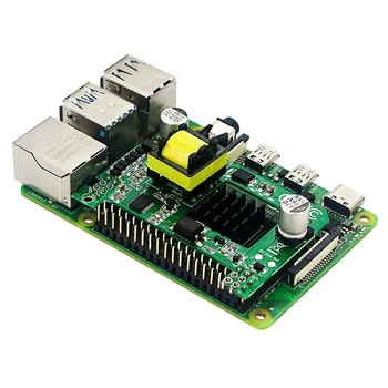 pre Raspberry Pi 4B POE Modul Napájania Cez Ethernet IEEE 802.3 Af Štandardných Prepínačov POE Klobúk pre Raspberry Pi 4 Model B/3B+