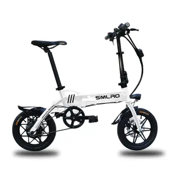 MINI Electrice E Bicykel Bicykel Dvoch Kolesách 250W 36V Lítium Batéria Uhlíkových Vlákien Skladací Elektrický Skúter Bicykli