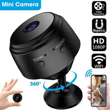 HD 1080P Zabezpečenia Akcie Indoor Kamera Mini Dohľadu Ip Kamera, Smart Život APP WIFI Zabezpečenia Bezdrôtovej Baby Monitor Ochrany