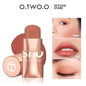 Blush Rúž Eyeshadow Stick 3 V 1 Blusher Lip Tint Facial Contour Oživiť Nepremokavé Krása Kozmetika Make-up pre Ženy