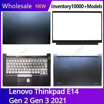Nové Pre Lenovo Thinkpad E14 Gen Gen 2 3 2021 Notebook, LCD zadný kryt Predného Panelu Závesy opierka Dlaní Spodnej Prípade A B C D Shell