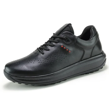 Pánske kožené topánky na golf pánske non-slip high-kvalitné outdoorové golfové topánky školenia Veľkosť 40-47