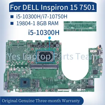 Pre DELL Inspiron 15 7501 Notebook Doske UMA 19804-1 041C82 41C82 I5-10300H I7-10750H S RAM 8GB DDR4 Notebook Doska
