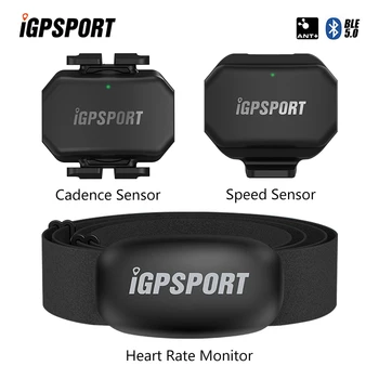 IGPSPORT SPD70 CAD70 Snímač Rýchlosti na Bicykli Kadencie, Snímač Podpora ANT+ Srdcového tepu HR40 pre Bryton iGPSPORT Garmin XOSS