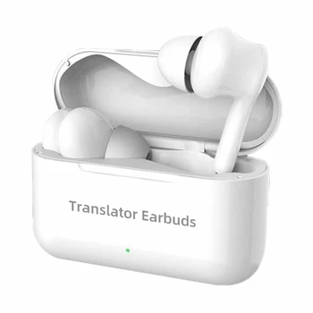 1Set M6 Preklad Slúchadlá Okamžité Preložiť Smart Hlas Prekladateľ 127 Jazykov Bezdrôtové Bluetooth Slúchadlá Translator