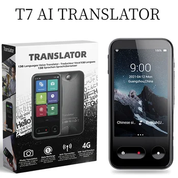 2023 Nové T7 Prenosné Audio Prekladateľ 138 Jazyk Smart Prekladateľ off-line V Reálnom Čase Smart Hlas AI Hlas Foto Translator