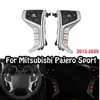 Tempomat Prepínač Volant Multimediálne Audio Tlačidlo Pre Mitsubishi PAJERO SPORT 2015-2022 Outlander Delica L200